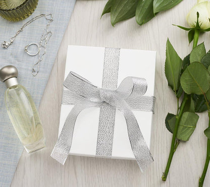White 42PC Jewelry Gift Boxes with Lids, 6X5X1 Cotton Filled Glossy Jewelry Boxes, Necklace Gift Box, Bracelet Gift Box, Earring Box, Bulk Jewelry Boxes for Shipping, Small Business
